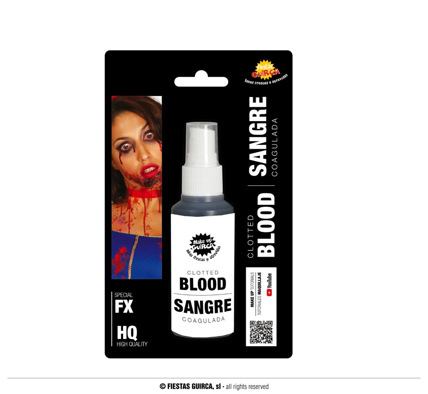 Red Fake Blood Spray